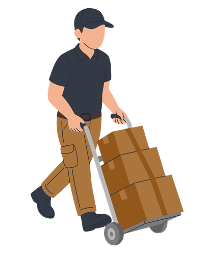 Courier charges and weight calculation