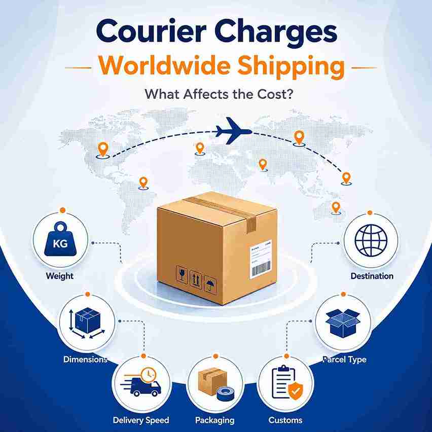 Courier Charges And Affordable Price